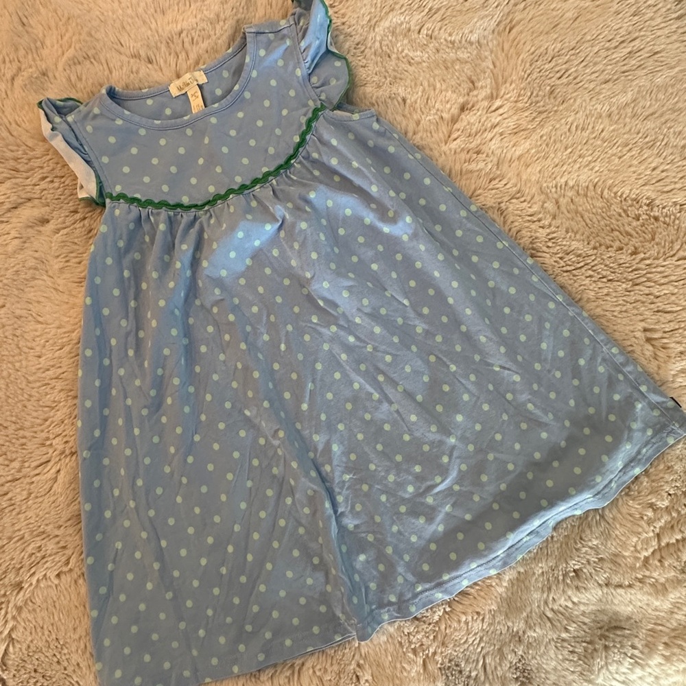 Matilda Jane Happy & Free Blueberry Pearl dress sz 6